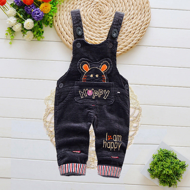 Cute Demin Children's Overalls - Girls Demin Overalls