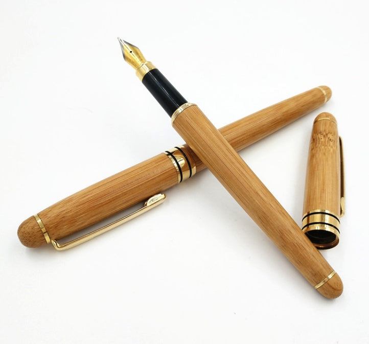 Bamboo Pen - Customer Gift Hard Pen Neutral Bamboo Pen