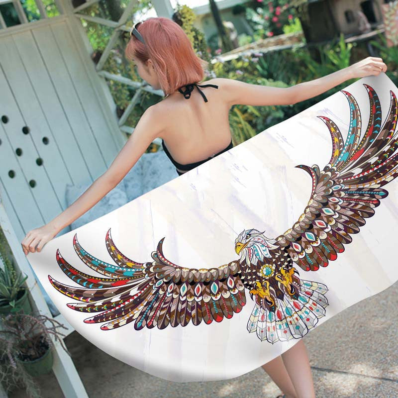 Rectangular Beach Towel - Digital Printed Towel