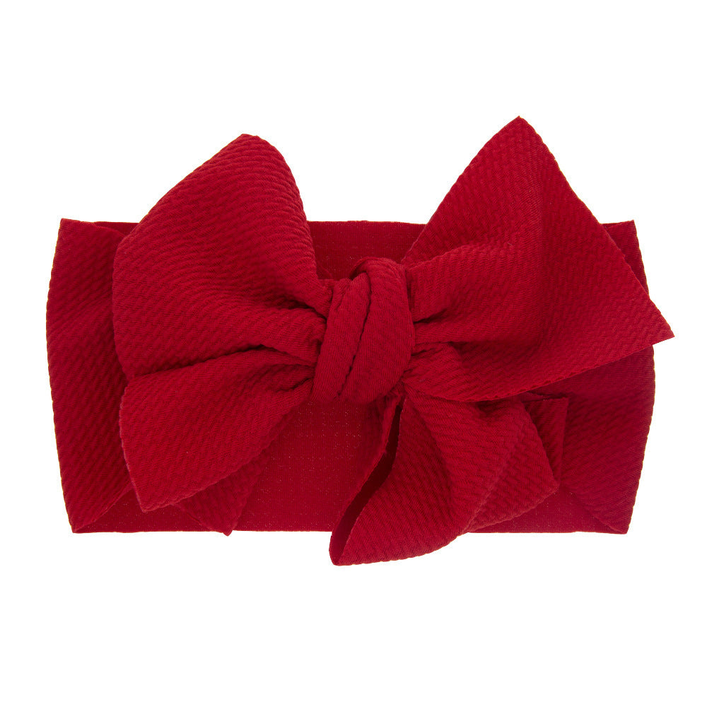 New-Born Baby's Bow Headband