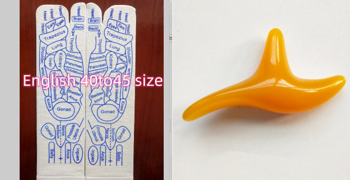 Massage Relieve Tired Feet Socks - Acupressure Foot Massager Reflexology Socks