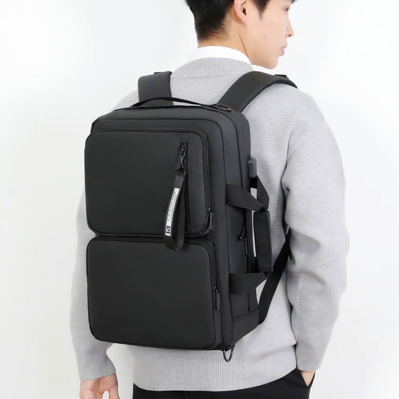 Multifunctional Backpack - Large Capacity Business Laptop Bag Leisure Travel Commuter Schoolbag Portable Shoulder Bag