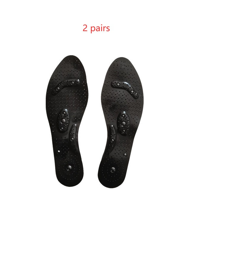 Magnetic Plus Elastomer - Transparent Silicone Massage Insole
