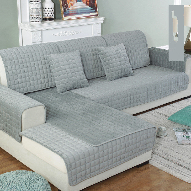 Plush Sofa Cover