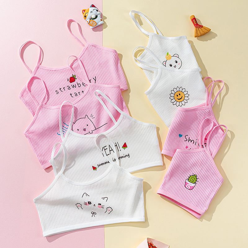 Fancy Bra Tube Top - Junior High School Girl's Bra