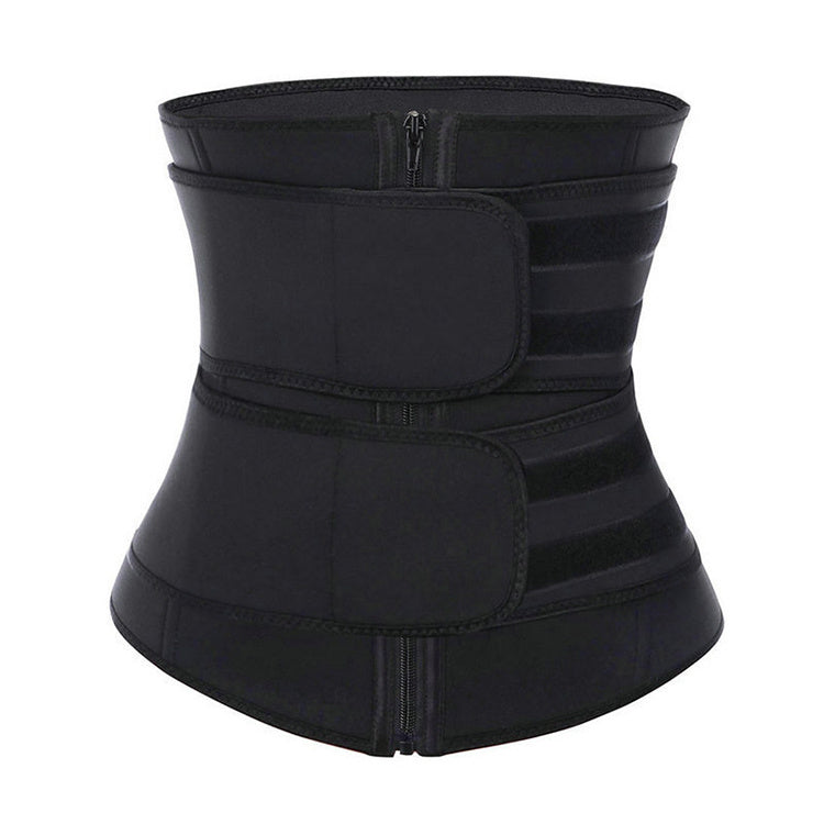 Tummy Sweat Shapewear Bodysuits - Women Waist Trainer Slimming 2-3 Belts Workout Shaper Corset
