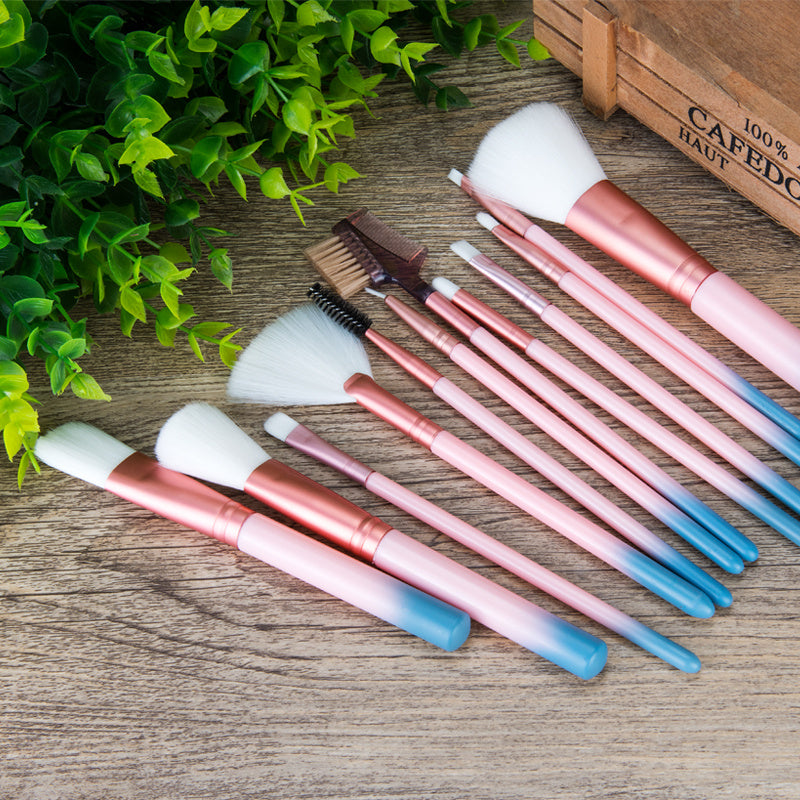12 Makeup Brushes Set