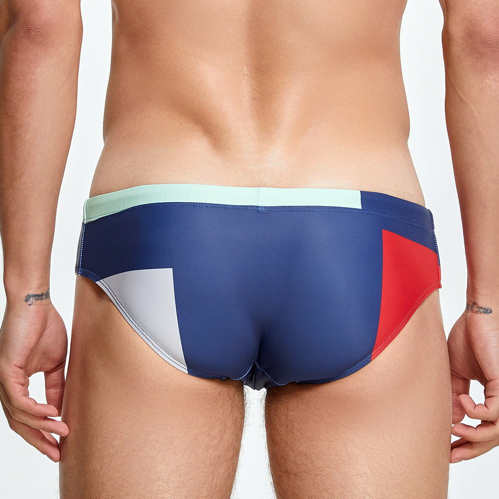 Seaside Swimming Trunks - Men Swim Briefs