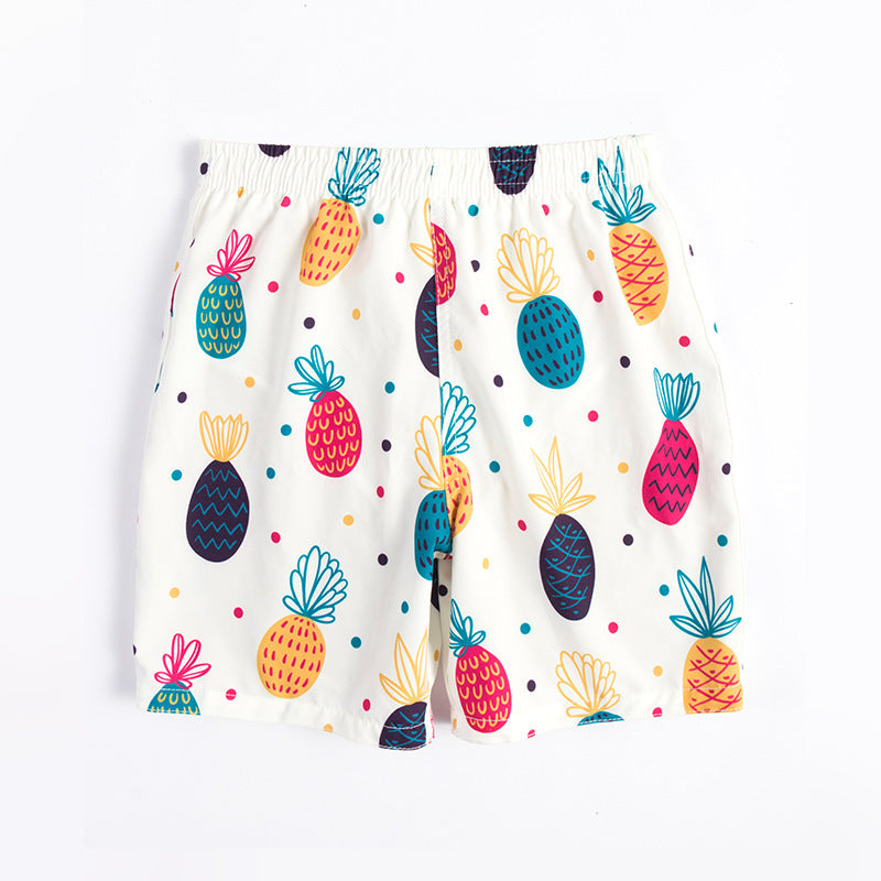 Children's Beach Shorts -  boxer swimming trunks