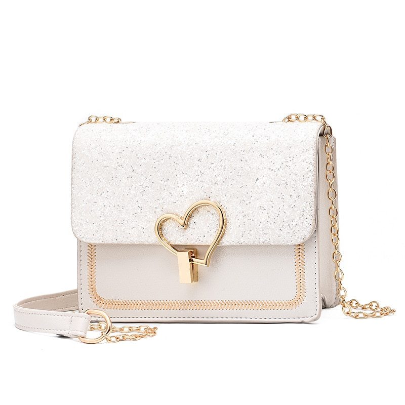 Chain Student Cross-body Bag