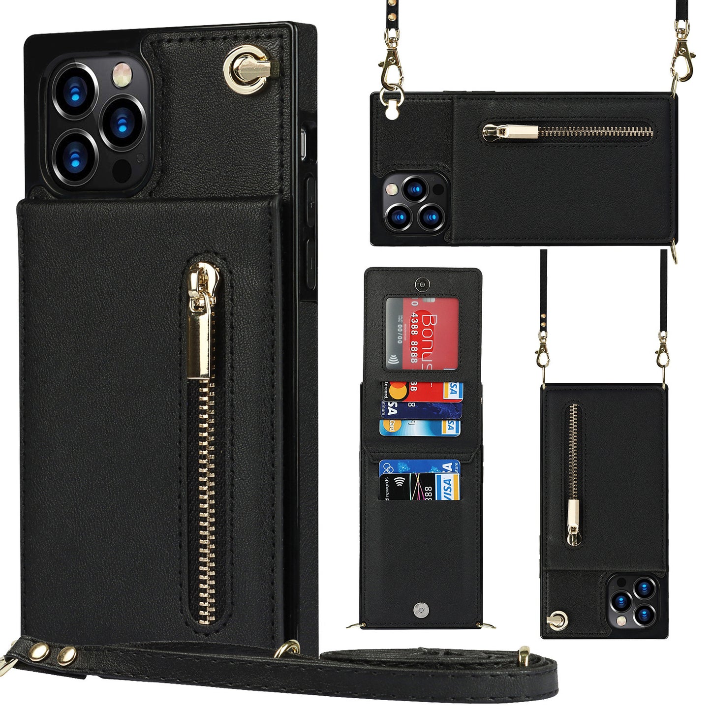 Zipper Phone Case - Phone Case Crossbody