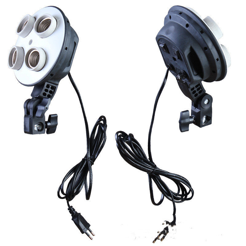 Ceramic Quadruple Lamp Holder for Studio Shooting - JumoShop