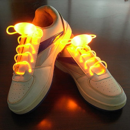 Led Sport Shoe Laces - Glow Shoe Strings Round  Light Shoelaces