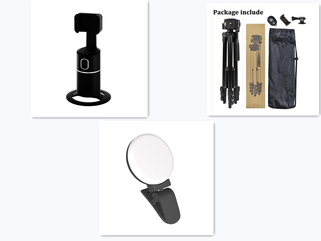 Smart Face Recognition Tracking -  Mobile Phone Stand Anchor Live Broadcast Stand