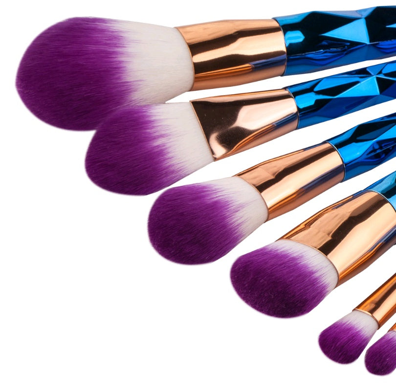 7 Makeup Brushes - Makeup Tools, Diamond Makeup Brush Foundation Brush