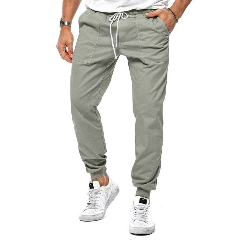 Spring And Autumn Men's Casual Pants Loose Tappered Trousers