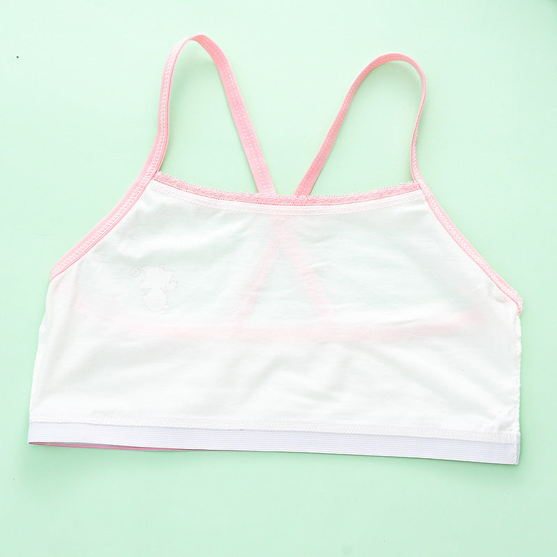 Children's Underwear Vest - Primary School Girls Bra Sports