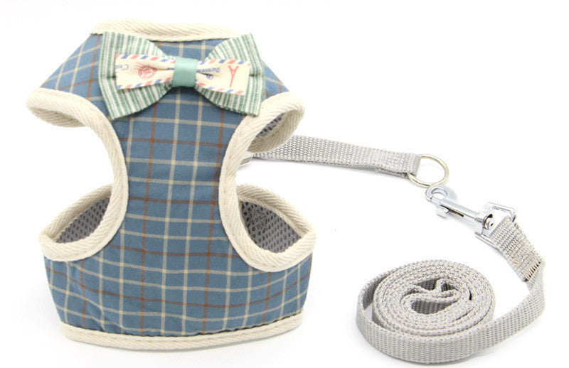 Premium Cat Traction Rope – Stylish Walking Harness & Leash Set