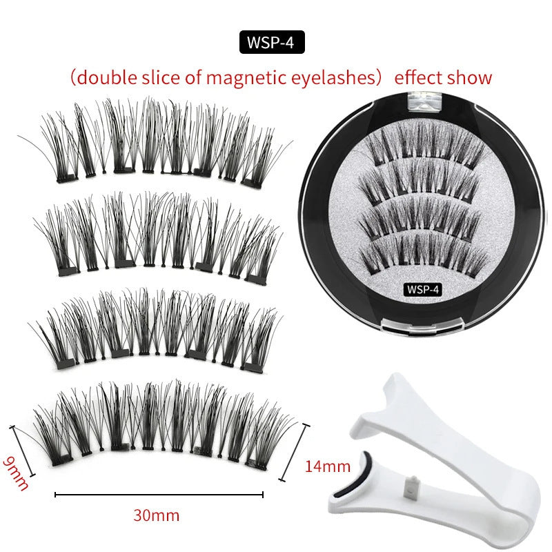 Reusable Magnetic False Eyelashes
