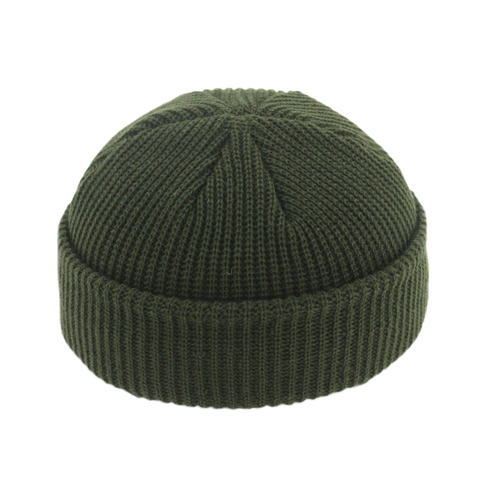 Knitted Hats For Women - Skullcap Men Beanie Hat Winter Retro