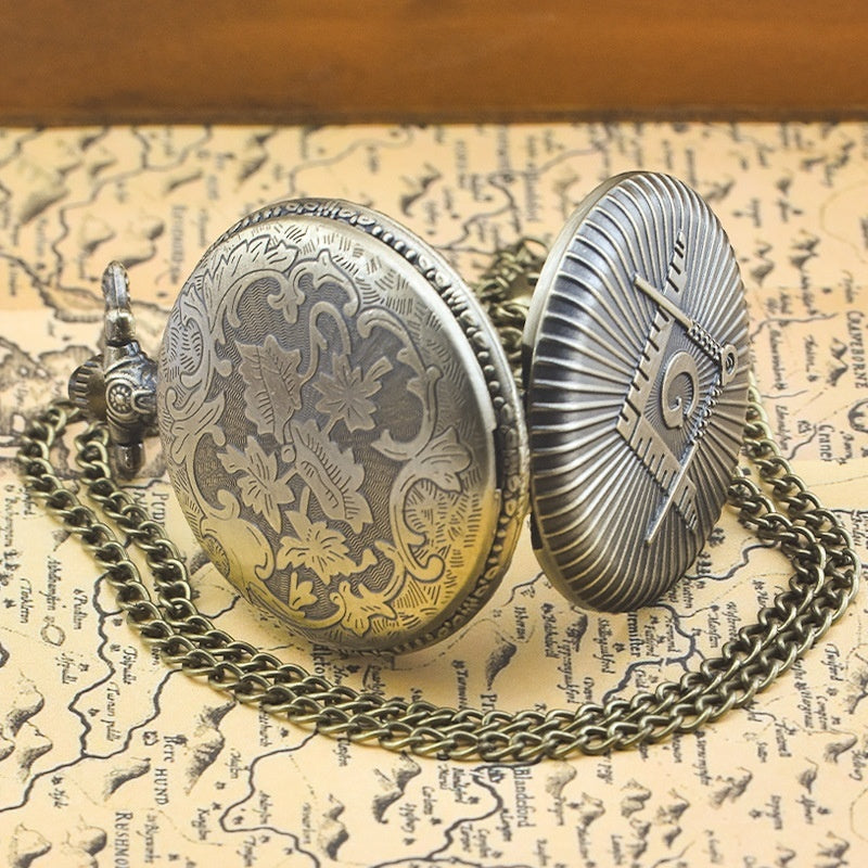 Bronze Pocket Bracelet Personality Watch