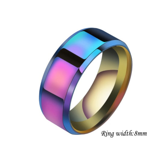 Men And Women Stainless Steel Couple Rings