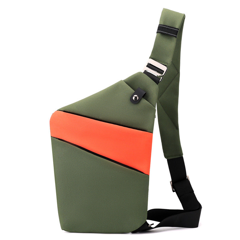 Canvas Chest Bags For Men And Women - Across One Shoulder