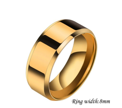 Men And Women Stainless Steel Couple Rings