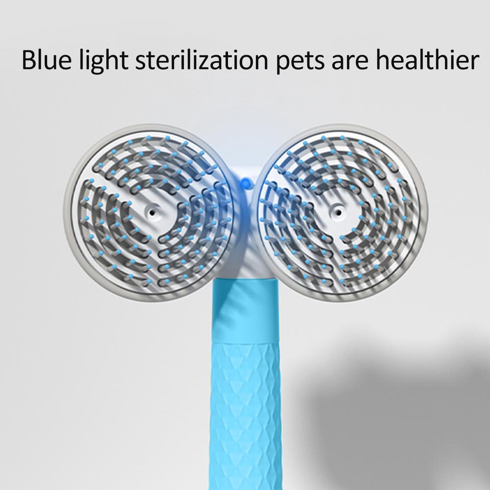 Double-headed One-button Self Cleaning Dog Cat Hair Removal Pets Products