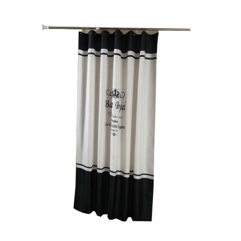 Waterproof Shower Curtain - Spring Spun Polyester Shower Curtain