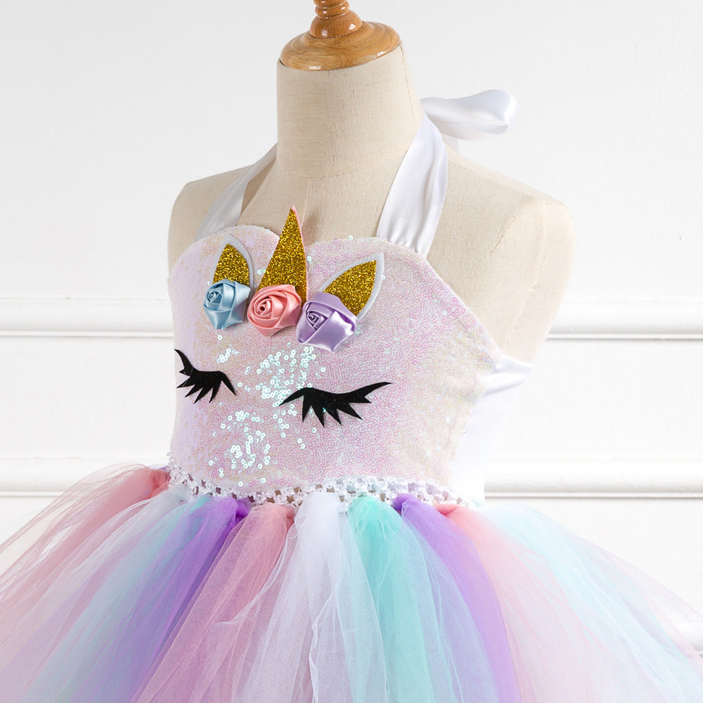 Girls' Tulle Unicorn Dresses