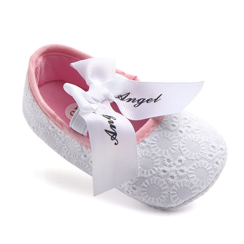 Cute Lace Bow Princess Shoes