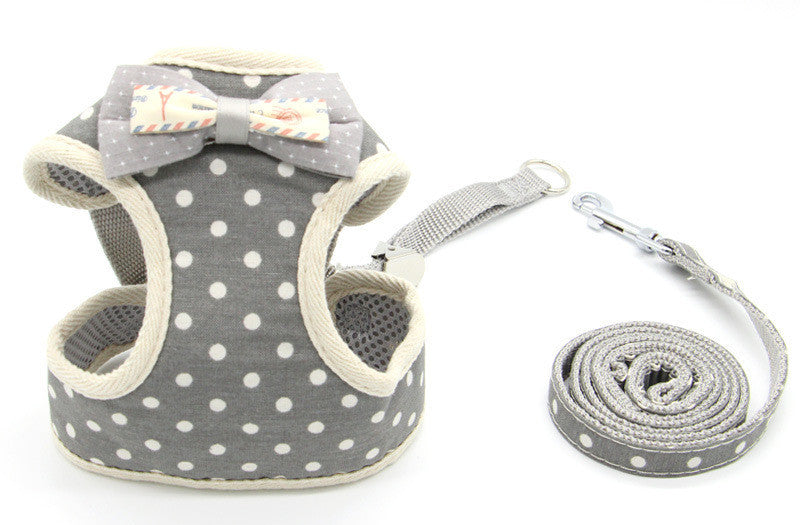 Premium Cat Traction Rope – Stylish Walking Harness & Leash Set