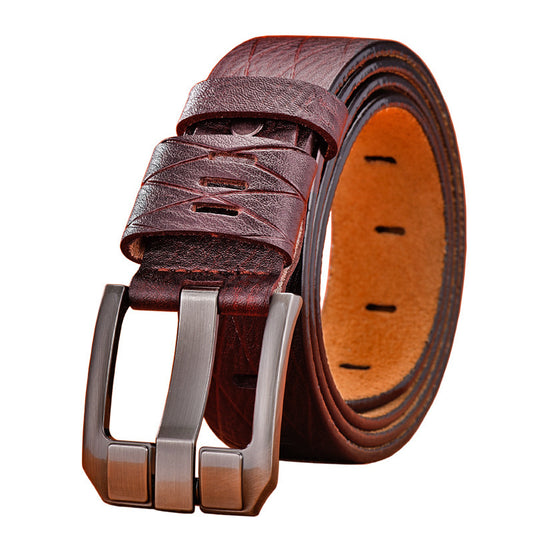 Versatile Leather Belt for Men