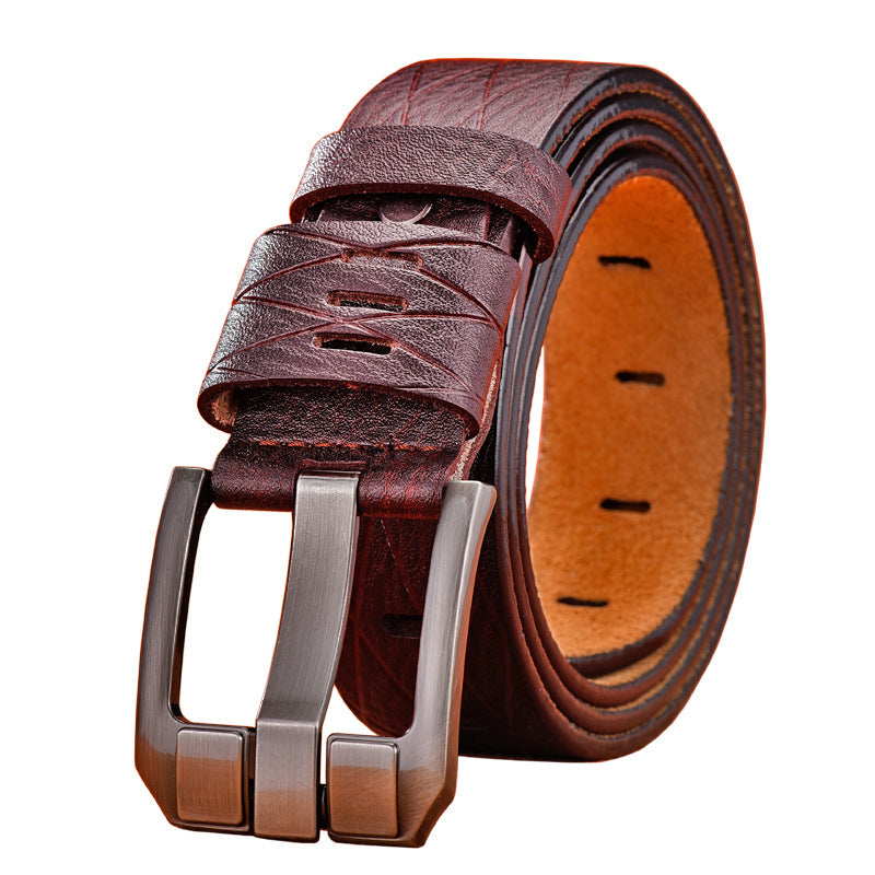 Versatile Leather Belt for Men