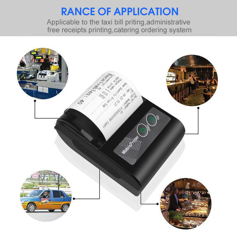 Convenience Store Portable Bluetooth Thermal Printer