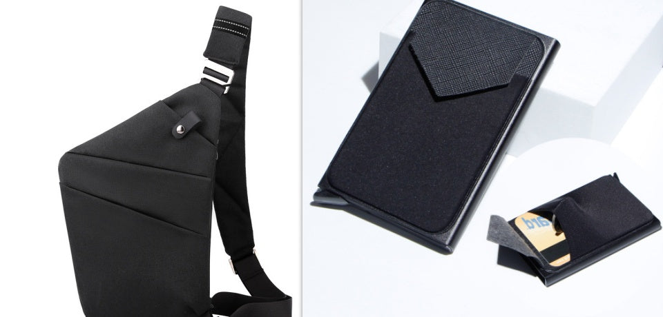 Canvas Chest Bags For Men And Women - Across One Shoulder