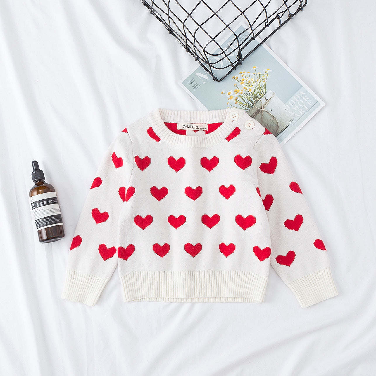 Kids Cardigan Winter Sweater - Balls Design Baby Knitted Cardigans Casual Toddler Boys Sweater Woolen Fleece Girls Sweater