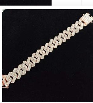 Full Zircon Hip-Hop Necklace