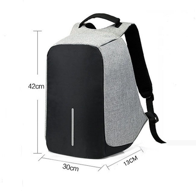 Multi-Functional Water Resistant USB Charging Computer Notebook Backpack