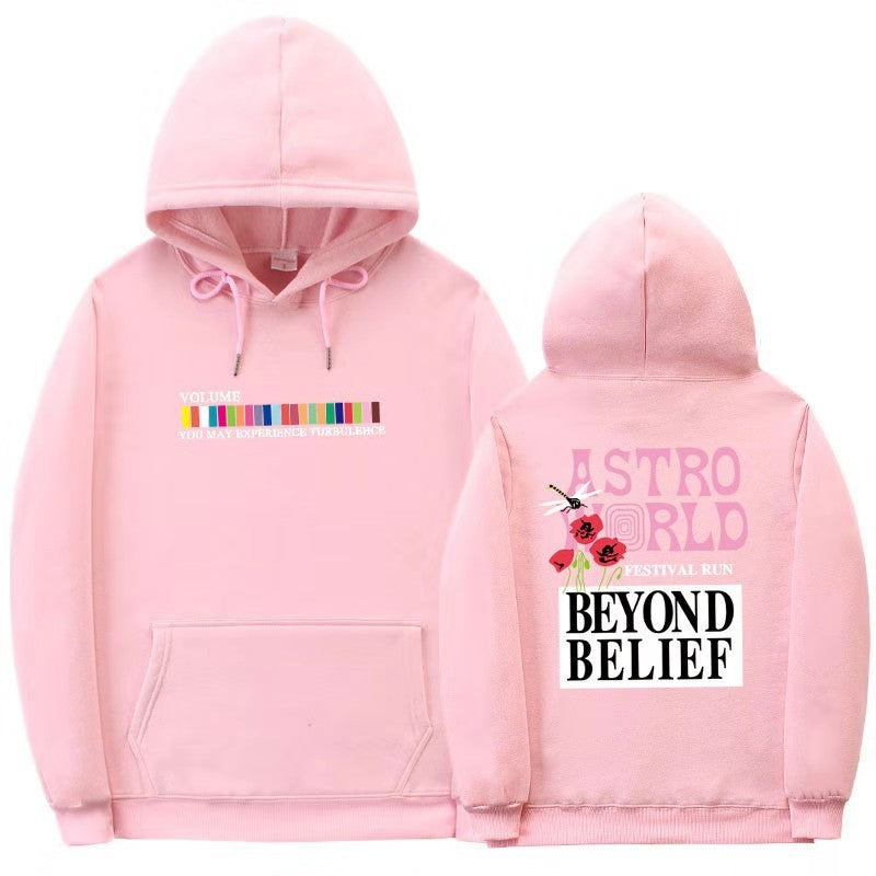 Multiple Colour Hip-hop Streetwear Hoodie
