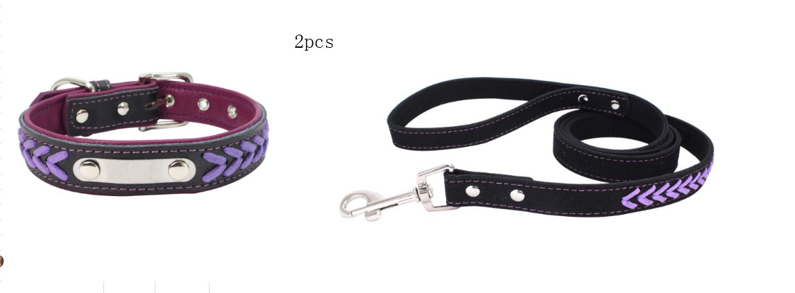 Stainless Steel Iron Dog Collar with Personalized Laser Engraving – Style Meets Security!