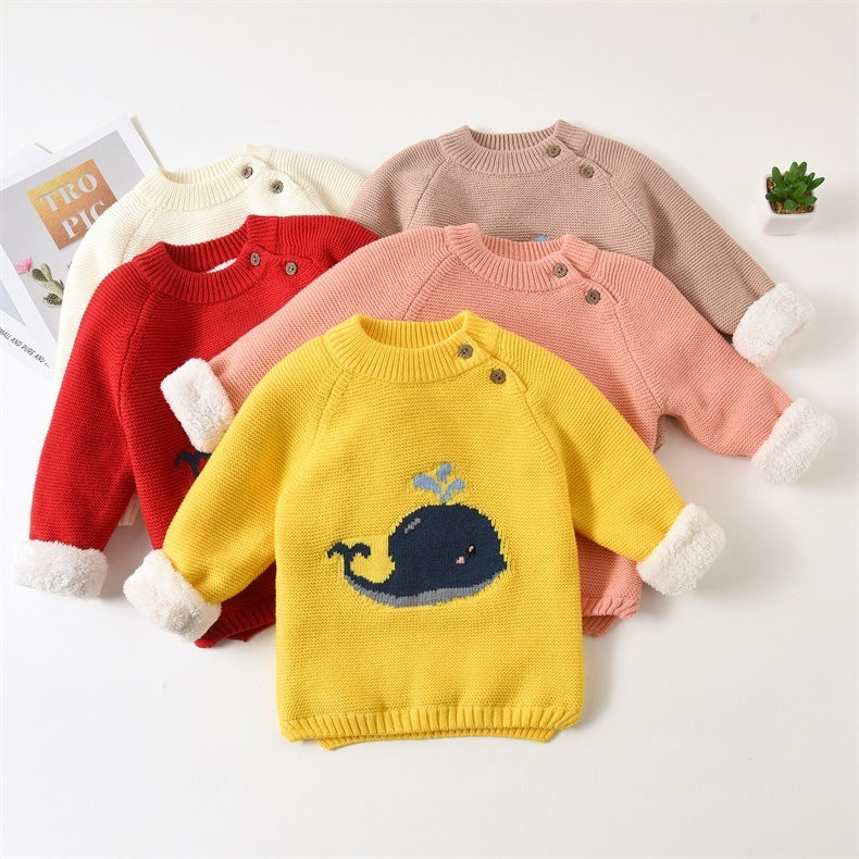 Baby Plush Warm Tops