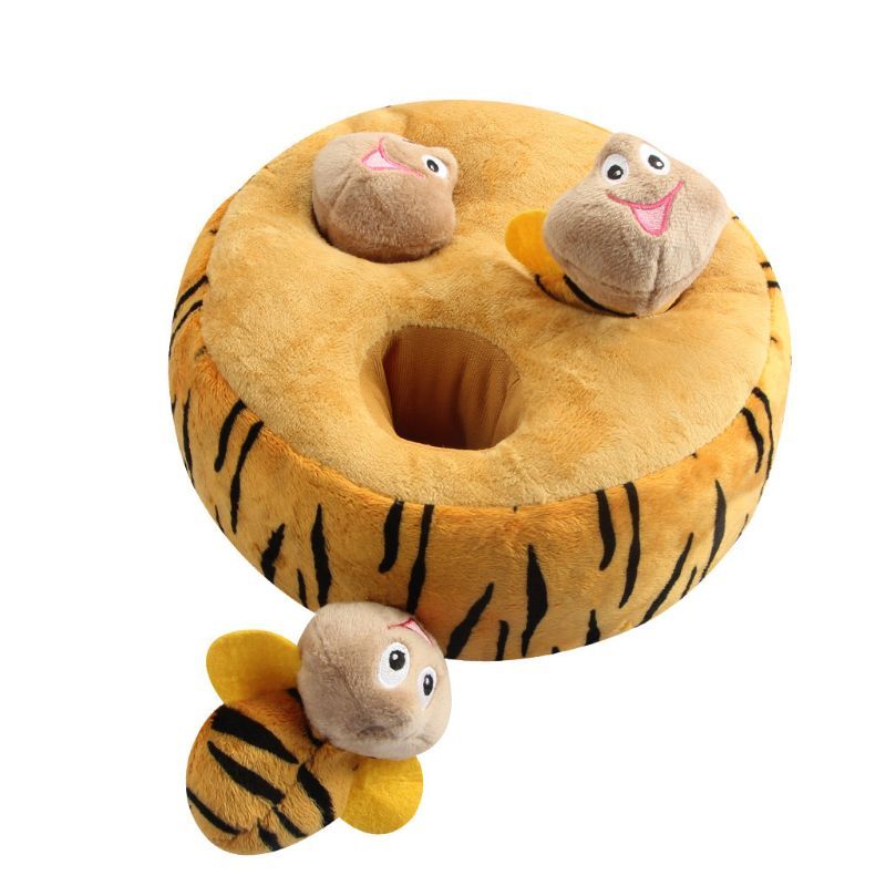 Interactive Pet Voice Plush Toys – Spring Dolls Set with Durable Play Mat