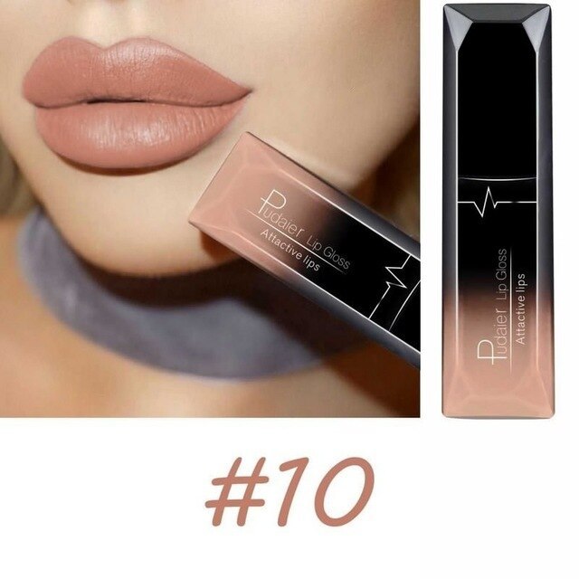 Matte Lip Gloss Lipstick Makeup