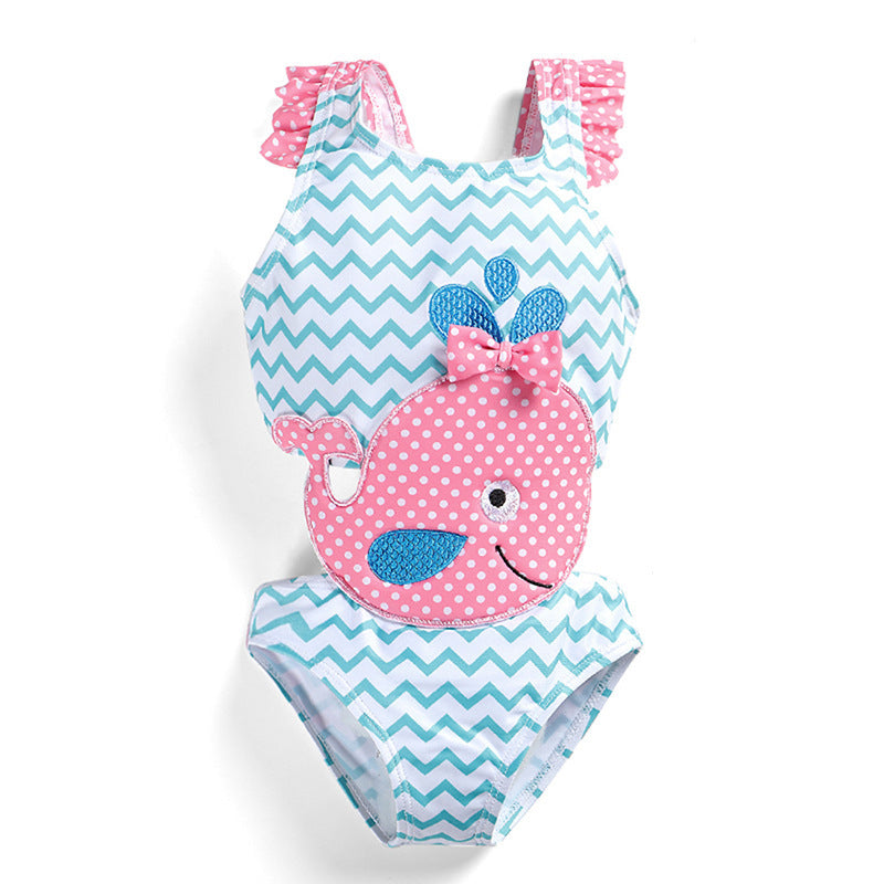 Baby Girls Swimwear - Watermelon Swimsuit
