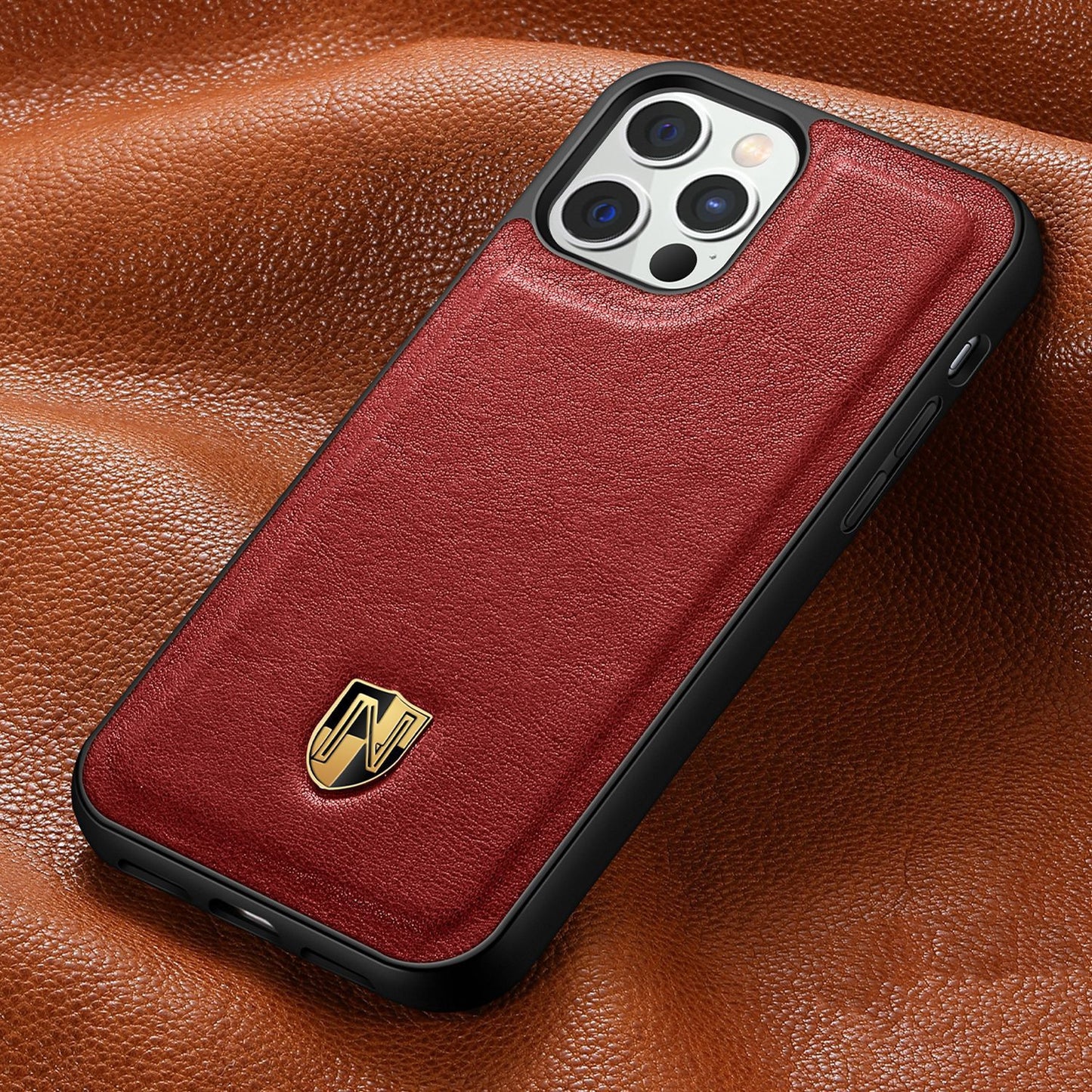 Leather Phone Case - Luxury Top Layer Leather