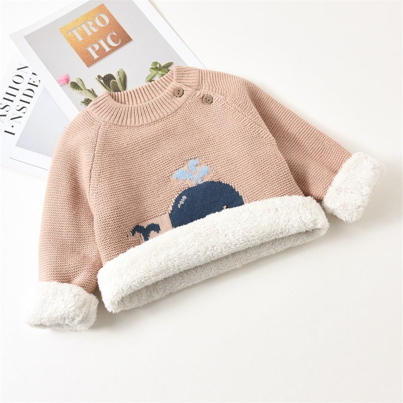 Baby Plush Warm Tops