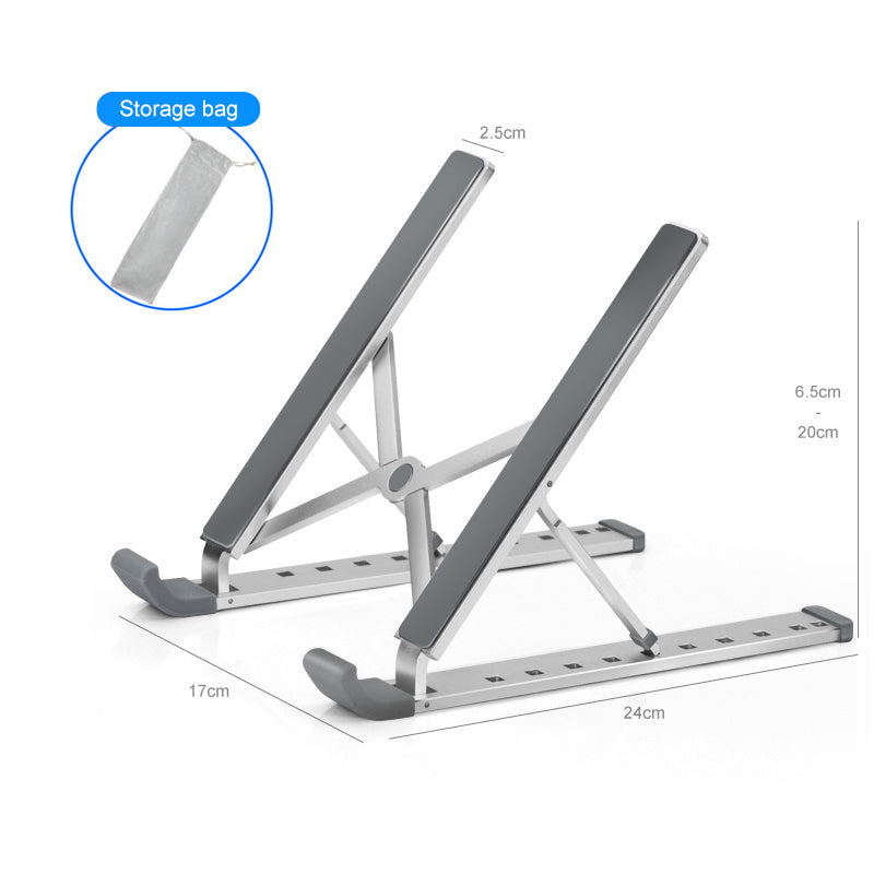 Folding Lifting Computer Stand - Desktop Notebook Tablet