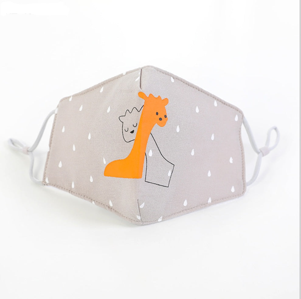Cute Kid Carton Cotton Facial Mask